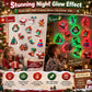 🖤Black Friday Sale: only ￡6.99!! 💞50K+ SOLD! 🎄✨ 50% OFF! LED Christmas Light-Up Wall Decals – built-in LED, pre-installed batteries, 12/24/36pcs. Peel & stick festive glow for walls & windows! 🎅💡