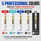 🖊️50% OFF NOW!🌟Precision Tip Quick‑Dry Oil‑Based Marker Pen, 10 Pcs 5 Colors