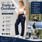 ⏰Autumn Limited-time Special Price:£13.99!!!🔥Women’s Straight-Leg Cargo Trousers – Elastic Waist, 6-Pocket Casual Pants for Work, Travel & Everyday Wear 👖✨
