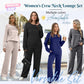 🔥LAST DAY SALE 70% OFF👍✨Women's 2026 UK Casual Crew Neck Top & Drawstring Pants Set