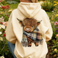 🎄🎅2026 CHRISTMAS SALE 70% OFF!!🎁Cute Highland Cow Cozy Fleece-Lined Hooded Sweatshirt🦬