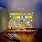 ⏳LAST DAY SALE 50% OFF !! 🎨LED Note Board🎁Buy 1 Get 7 Colour Pens For Free