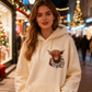 🎄🎅2026 CHRISTMAS SALE 70% OFF!!🎁Cute Highland Cow Cozy Fleece-Lined Hooded Sweatshirt🦬