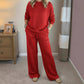 ✨🎅Early Christmas Shopping Sale: 50% Off 🎄⏰Women's Glitter Pullover Sweater & Pants 2-Piece Set