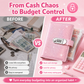 🎄Christmas Pre Sale￡7.99!!☃️✨Sparkle Lock Cash Savings Binder with 3-Digit Combination Lock – 100-Page Cash Stuffing Budget Organizer for Savings Challenges, Money Goals & Gifts 💖