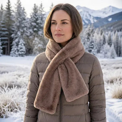 💗LAST DAY 50% OFF! 🎉50K+ SOLD!🎁Cozy Scarf with Hidden Pocket – Warm, Soft & Secure Zipper🧣