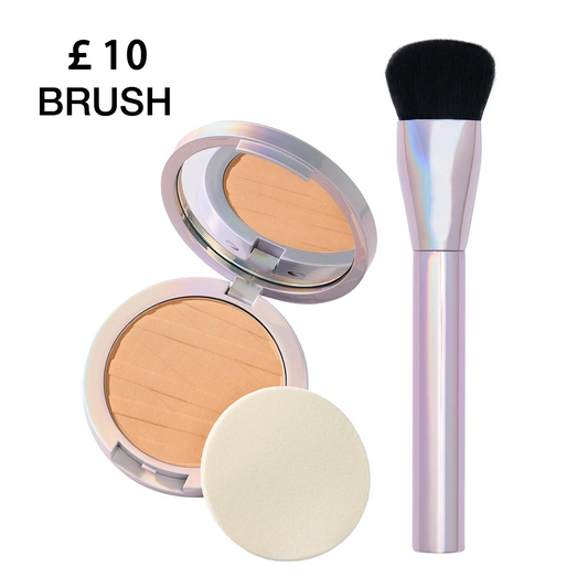 💜LAST DAY -BUY 1 GET 1 FREE💜50K+ SOLD!✨Shape tape powder foundation + foundation brush for flawless skin