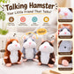 🔥🐹 Last Day Special Price £9.98! ✨Talking Hamster Plush – repeats whatever you say, auto head-shaking, hilarious fun for kids & adults🎁