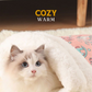 📢📢50% OFF !! ⏰ 🔥 Cozy Pet Nest for Cats and Dogs - Plush & Machine Washable, Perfect for Your Pet's Comfort and Warmth ✨