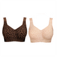 🏆LAST DAY SALE 50% OFF 🔥Women Jelly Bras Wirefree Full Coverage No Underwire Everyday Bras Comfortable Wireless Padded Tshirt Bra👍