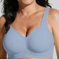 🏆LAST DAY SALE 50% OFF 🔥Women Jelly Bras Wirefree Full Coverage No Underwire Everyday Bras Comfortable Wireless Padded Tshirt Bra👍