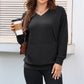 💖2026 Autumn’s Sale 70% OFF✨🍂Women's Hoodless V-neck Sweatshirt With Kangaroo Pocket Longsleeve Oversized Casual Style Shirt