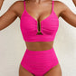 🔥LAST DAY SALE - ONLY £13.99!!⚡50K+ SOLD!👙Women's Push Up High Waist Bikini