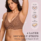🏆LAST DAY SALE 50% OFF 🔥Women Jelly Bras Wirefree Full Coverage No Underwire Everyday Bras Comfortable Wireless Padded Tshirt Bra👍