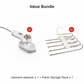 🥳🥳2026 HOT SALE 50% OFF! 💞💨Steam Iron & Steamer 2-in-1 – Kills 99.99% mites & bacteria. 5s preheat, 150ml tank. Ceramic plate, even heat. Safe for silk to cotton. Your fabric care essential. 🛡️🌿
