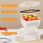 🌿50% OFF NOW!🍓✨ 3-PC Fruit Container Set – Removable Colander, Leak-Proof & Stackable