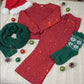 ✨🎅Early Christmas Shopping Sale: 50% Off 🎄⏰Women's Glitter Pullover Sweater & Pants 2-Piece Set