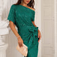 💃Hot Sales - 60% OFF🎉Sparkly One-Shoulder Ruched Dress