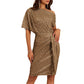 💃Hot Sales - 60% OFF🎉Sparkly One-Shoulder Ruched Dress