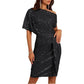 💃Hot Sales - 60% OFF🎉Sparkly One-Shoulder Ruched Dress
