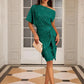 💃Hot Sales - 60% OFF🎉Sparkly One-Shoulder Ruched Dress