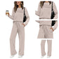 🔥LAST DAY SALE 70% OFF👍✨Women's 2026 UK Casual Crew Neck Top & Drawstring Pants Set