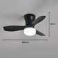 ⏳LAST DAY SALE 50% OFF!!❄Aerolux™ Ceiling Fan Light – 2-in-1 Silent LED with Remote 🌬️💡  Energy-Efficient Airflow & Dimmable Lighting for Bedrooms, Living Rooms & Conservatories 🏡✨