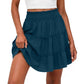 ⏰Limited Hot Sales - Just ￡13.99🔥55K+ SOLD!✨Women’s Elastic High Waist Tiered Ruffle Skort