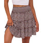 ⏰Limited Hot Sales - Just ￡13.99🔥55K+ SOLD!✨Women’s Elastic High Waist Tiered Ruffle Skort