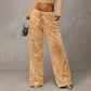 💖LAST DAY SALE 50% OFF🥰👖Women's Sequin Sparkle Wide Leg Pants with Elastic Waistband