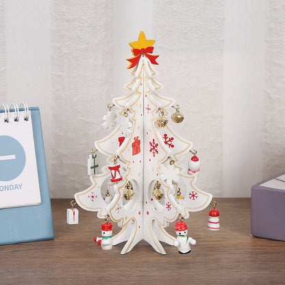 🎄 50% OFF! ✨ DIY Wooden Christmas Tree Ornament Set – Build, Paint & Decorate Your Own Christmas Tree | Fun Family Craft Activity | Reusable Holiday Decoration 🎁