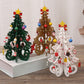 🎄 50% OFF! ✨ DIY Wooden Christmas Tree Ornament Set – Build, Paint & Decorate Your Own Christmas Tree | Fun Family Craft Activity | Reusable Holiday Decoration 🎁