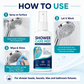 🏆Last Day Special Price £7.99!!⚡🚿 Fast-Acting Limescale Remover Spray for Showerheads and Faucets