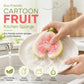 🔥 HOT SALE 50%OFF🍓Cute Fruit Shaped Dishwashing Sponge Scrubber✨