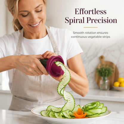 ⏳🏆LAST DAY SALE: ￡7.99!!💥Manual Vegetable Spiralizer and Curler for Rose Flower Carving