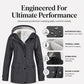 🔥This Week's Special Price: £26.99!!🧥💦Women's Plush-Lined Windproof Hooded Jacket-Unleash Style and Durability in Any Storm!