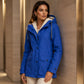 🔥This Week's Special Price: £26.99!!🧥💦Women's Plush-Lined Windproof Hooded Jacket-Unleash Style and Durability in Any Storm!