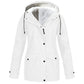 🔥This Week's Special Price: £26.99!!🧥💦Women's Plush-Lined Windproof Hooded Jacket-Unleash Style and Durability in Any Storm!