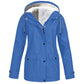🔥This Week's Special Price: £26.99!!🧥💦Women's Plush-Lined Windproof Hooded Jacket-Unleash Style and Durability in Any Storm!
