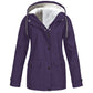 🔥This Week's Special Price: £26.99!!🧥💦Women's Plush-Lined Windproof Hooded Jacket-Unleash Style and Durability in Any Storm!