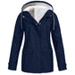 🔥This Week's Special Price: £26.99!!🧥💦Women's Plush-Lined Windproof Hooded Jacket-Unleash Style and Durability in Any Storm!