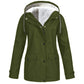 🔥This Week's Special Price: £26.99!!🧥💦Women's Plush-Lined Windproof Hooded Jacket-Unleash Style and Durability in Any Storm!