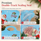 💖LAST DAY SALE 50% OFF!!🎁Easy Fill, Easy Seal🎄 Festive Self-Seal Treat Bags – Santa & Snowman Print | Resealable, Food-Safe & Perfect for Cookies, Chocolates & Little Gifts 🎅⛄
