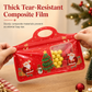 💖LAST DAY SALE 50% OFF!!🎁Easy Fill, Easy Seal🎄 Festive Self-Seal Treat Bags – Santa & Snowman Print | Resealable, Food-Safe & Perfect for Cookies, Chocolates & Little Gifts 🎅⛄