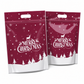 📢LIMITED TIME SALE:￡8.99!! ⏰🎅50 Pack Christmas Candy Bags Cartoon Stand Up Zipper Pouches for Snowflake Crisp Cookie and Baking Food Packaging