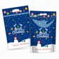 📢LIMITED TIME SALE:￡8.99!! ⏰🎅50 Pack Christmas Candy Bags Cartoon Stand Up Zipper Pouches for Snowflake Crisp Cookie and Baking Food Packaging
