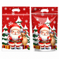 📢LIMITED TIME SALE:￡8.99!! ⏰🎅50 Pack Christmas Candy Bags Cartoon Stand Up Zipper Pouches for Snowflake Crisp Cookie and Baking Food Packaging