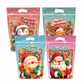📢LIMITED TIME SALE:￡8.99!! ⏰🎅50 Pack Christmas Candy Bags Cartoon Stand Up Zipper Pouches for Snowflake Crisp Cookie and Baking Food Packaging
