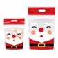 📢LIMITED TIME SALE:￡8.99!! ⏰🎅50 Pack Christmas Candy Bags Cartoon Stand Up Zipper Pouches for Snowflake Crisp Cookie and Baking Food Packaging