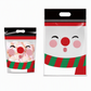 📢LIMITED TIME SALE:￡8.99!! ⏰🎅50 Pack Christmas Candy Bags Cartoon Stand Up Zipper Pouches for Snowflake Crisp Cookie and Baking Food Packaging